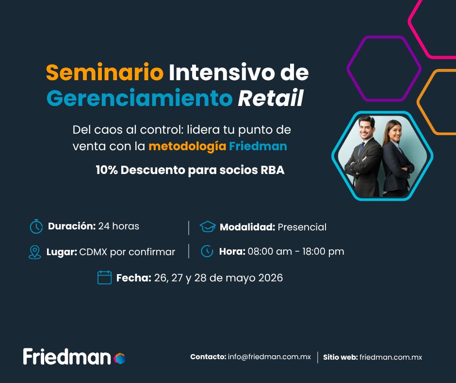 Flyer Seminario Intensivo de Gerenciamiento Retail 2026