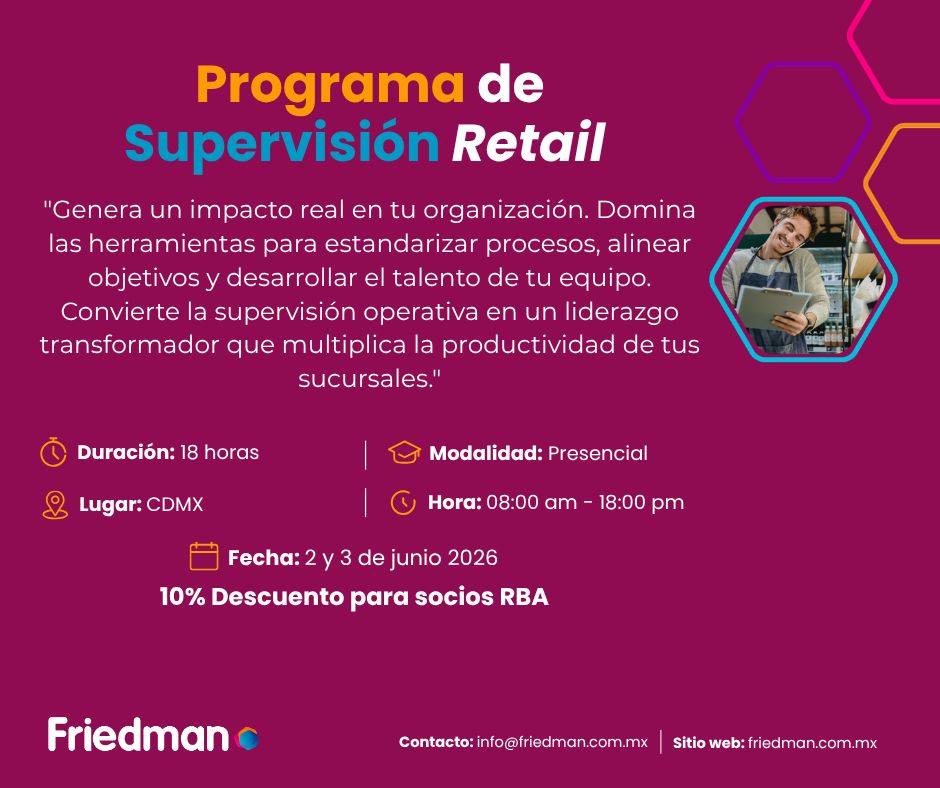 Flyer Programa de Supervisión en Retail Junio 2026